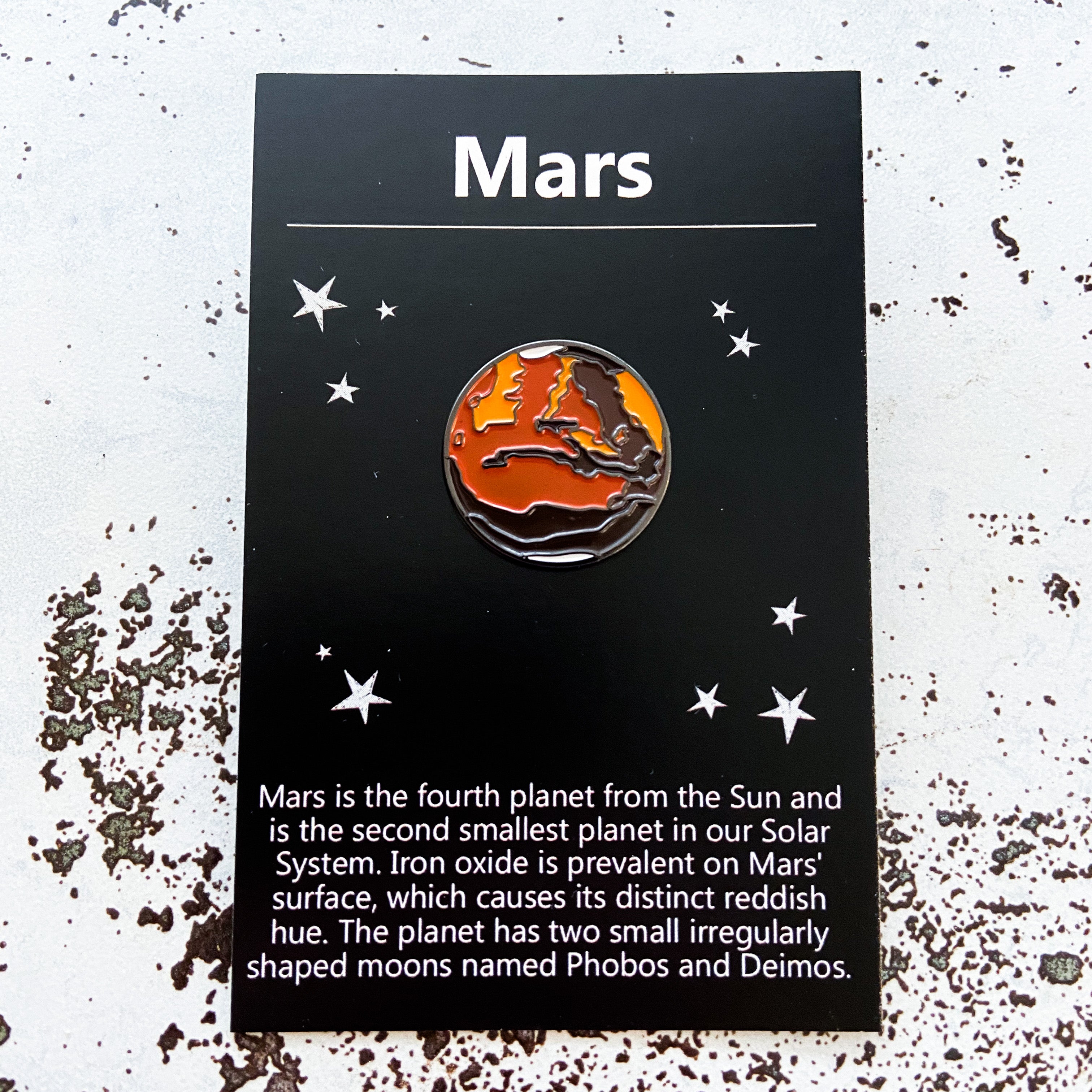 Mars and Venus Enamel offers Pins