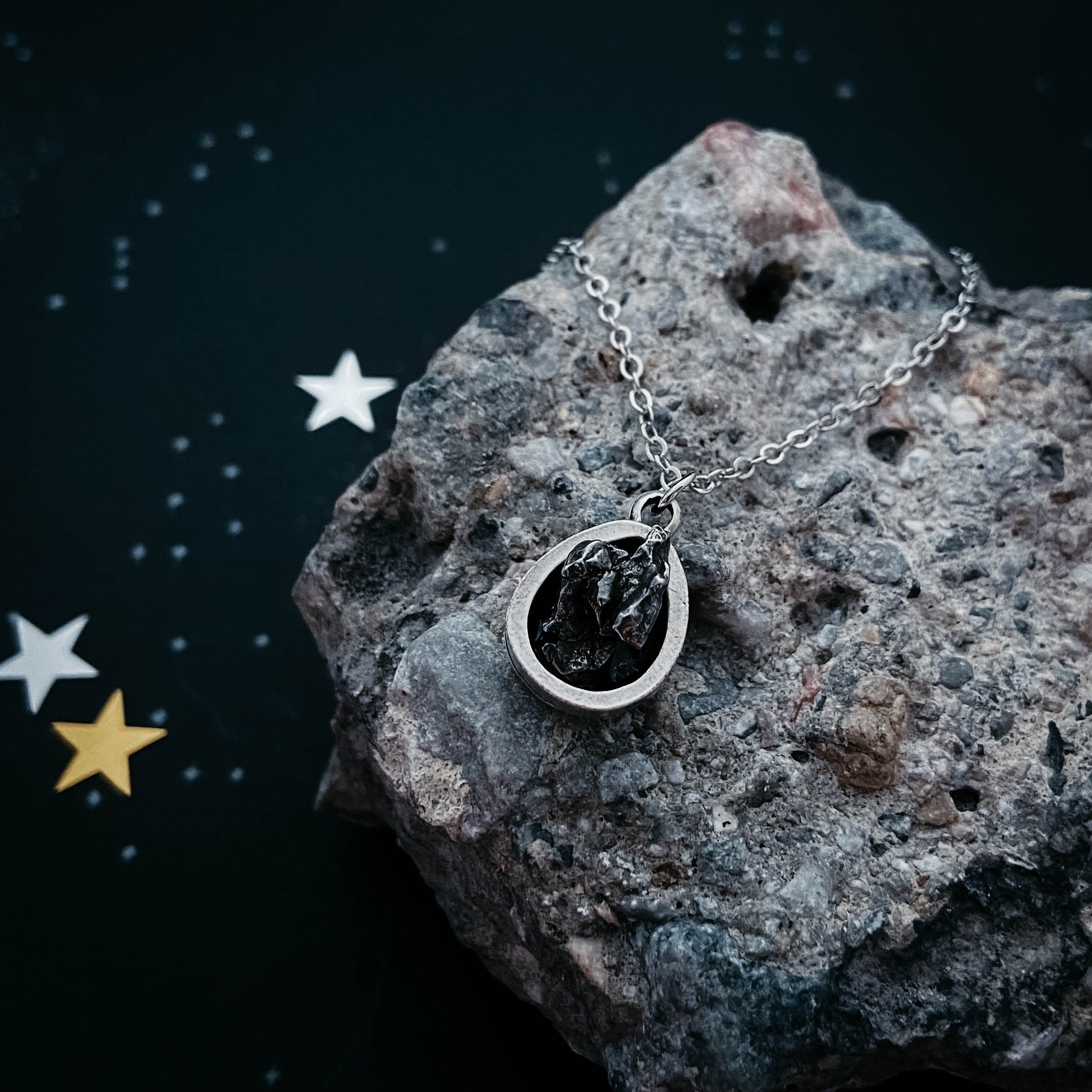 DANCING BEAR Authentic Meteorite Pendant Necklace with Adjustable India |  Ubuy