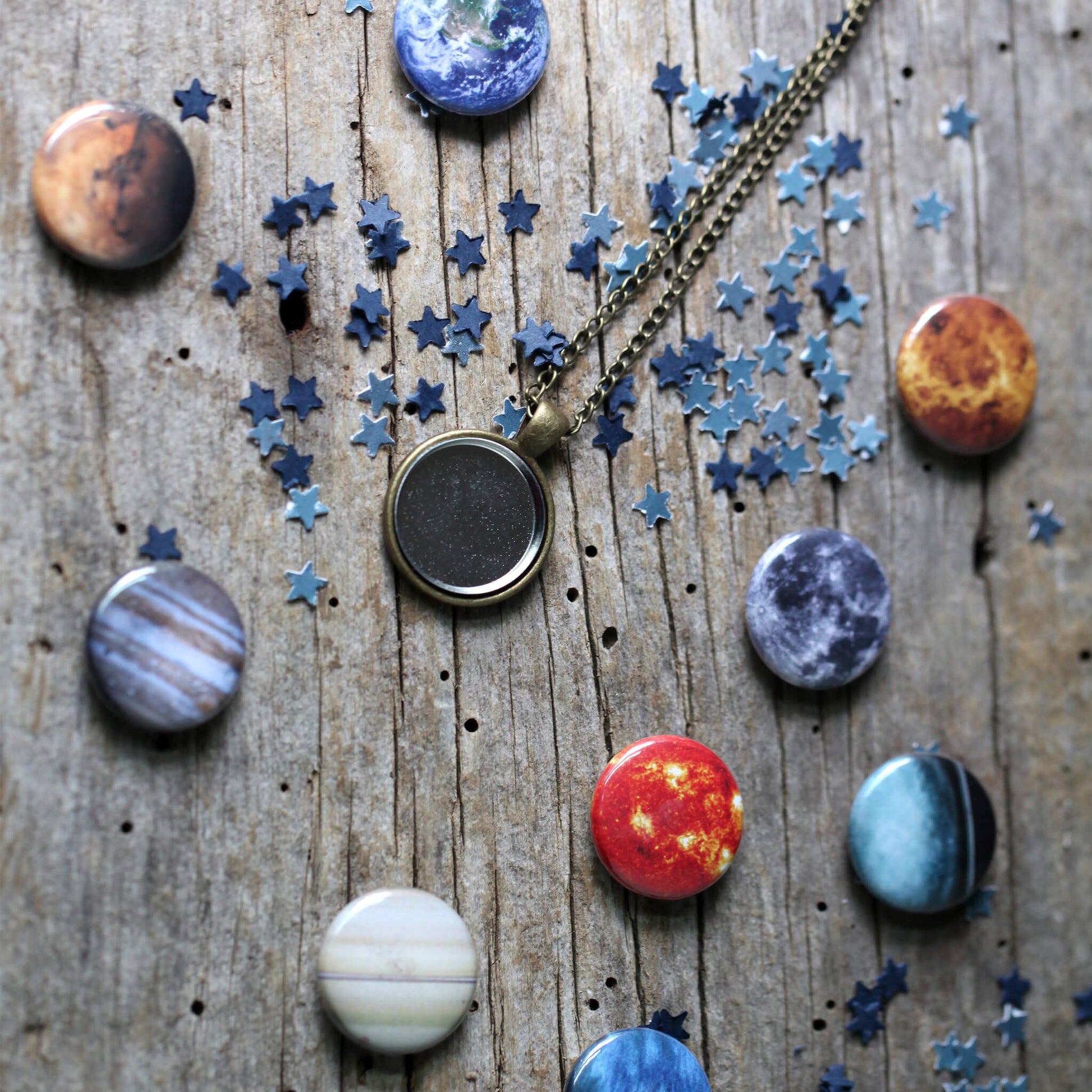 Solar System Images for Interchangeable Jewelry - Magnets Only!